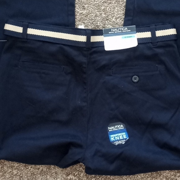 NAUTICAL School Uniform Pants 16 Husky - Picture 2 of 6